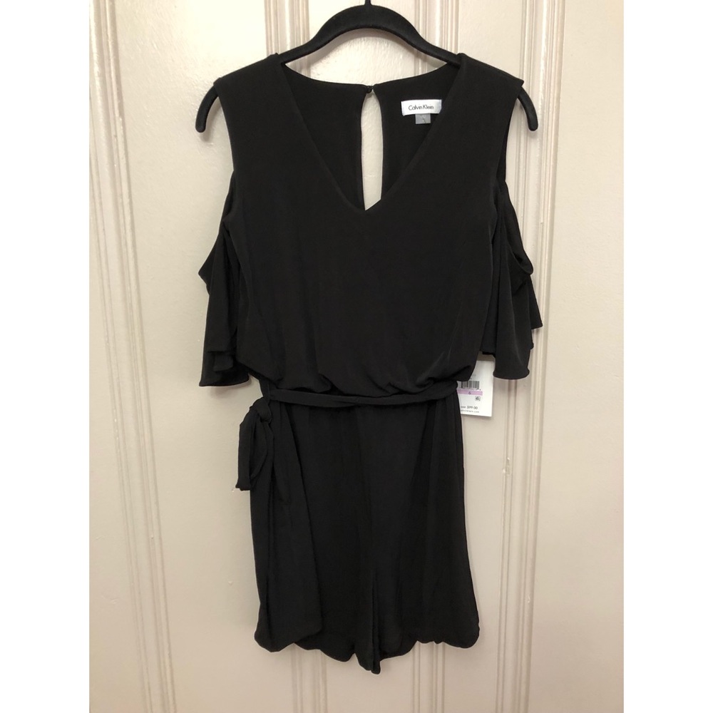 Black Calvin Klein romper